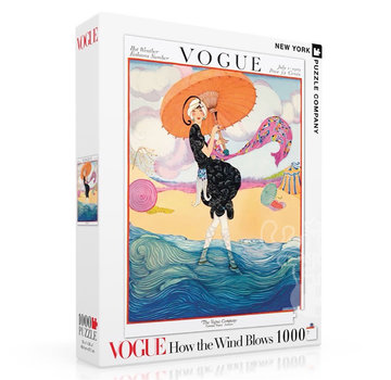 New York Puzzle Company New York Puzzle Co. Vogue: How the Wind Blows Puzzle 1000pcs