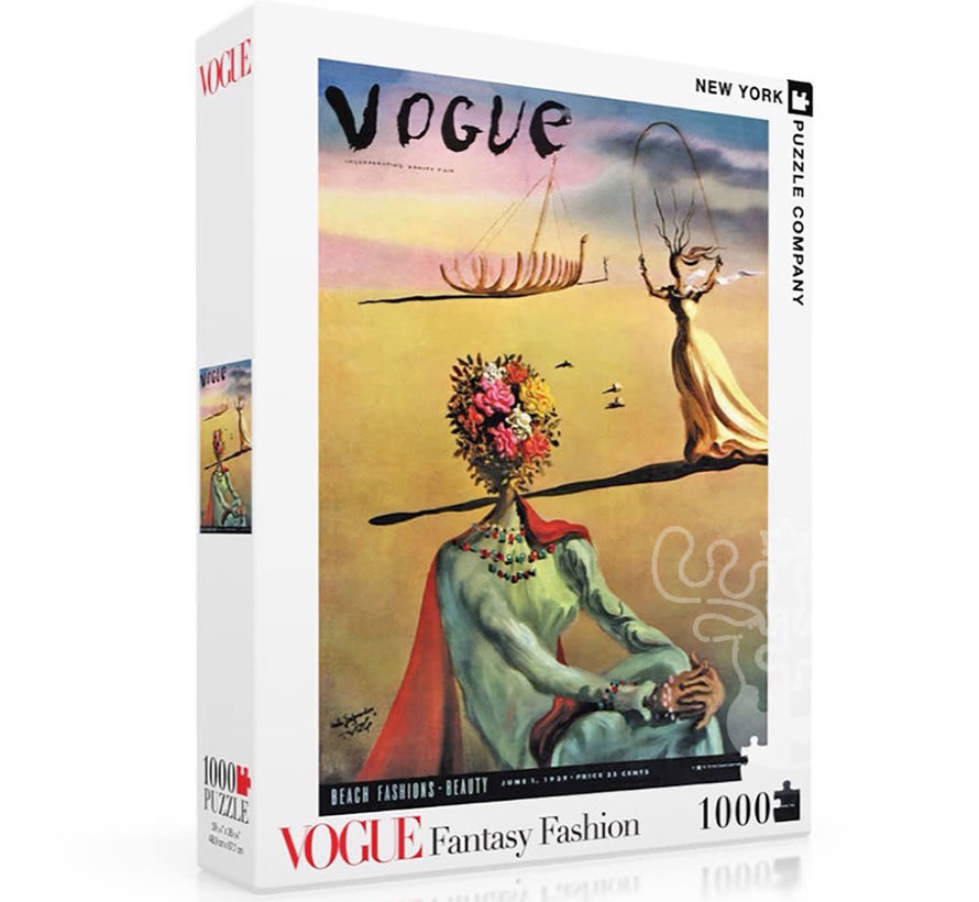 New York Puzzle Co. Vogue: Fantasy Fashion Puzzle 1000pcs