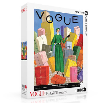 New York Puzzle Company New York Puzzle Co. Vogue: Retail Therapy Puzzle 1000pcs