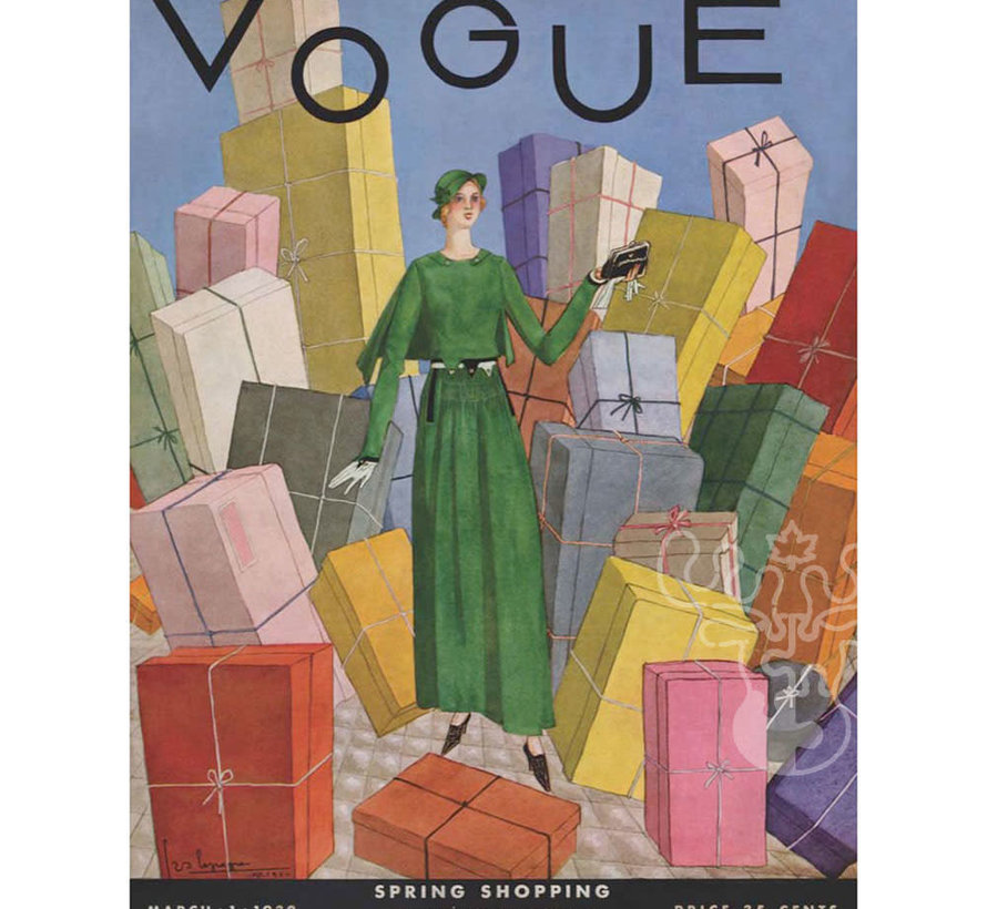 New York Puzzle Co. Vogue: Retail Therapy Puzzle 1000pcs