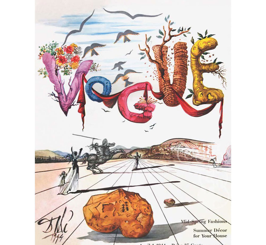 New York Puzzle Co. Vogue: The Arrival of Spring Puzzle 1000pcs