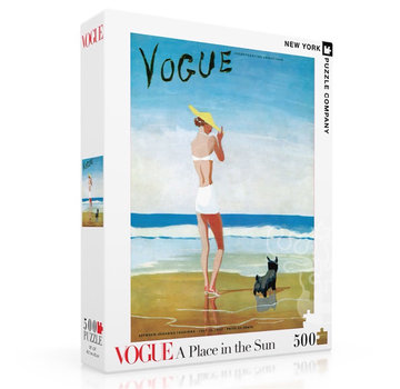 New York Puzzle Company New York Puzzle Co. Vogue: A Place in the Sun Puzzle 500pcs