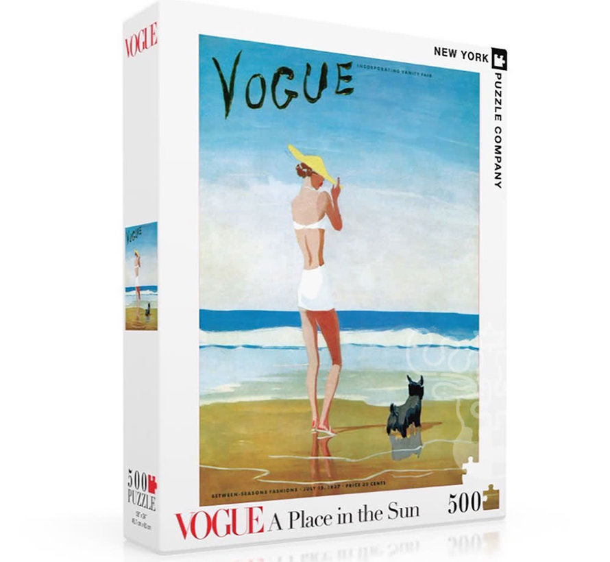 New York Puzzle Co. Vogue: A Place in the Sun Puzzle 500pcs