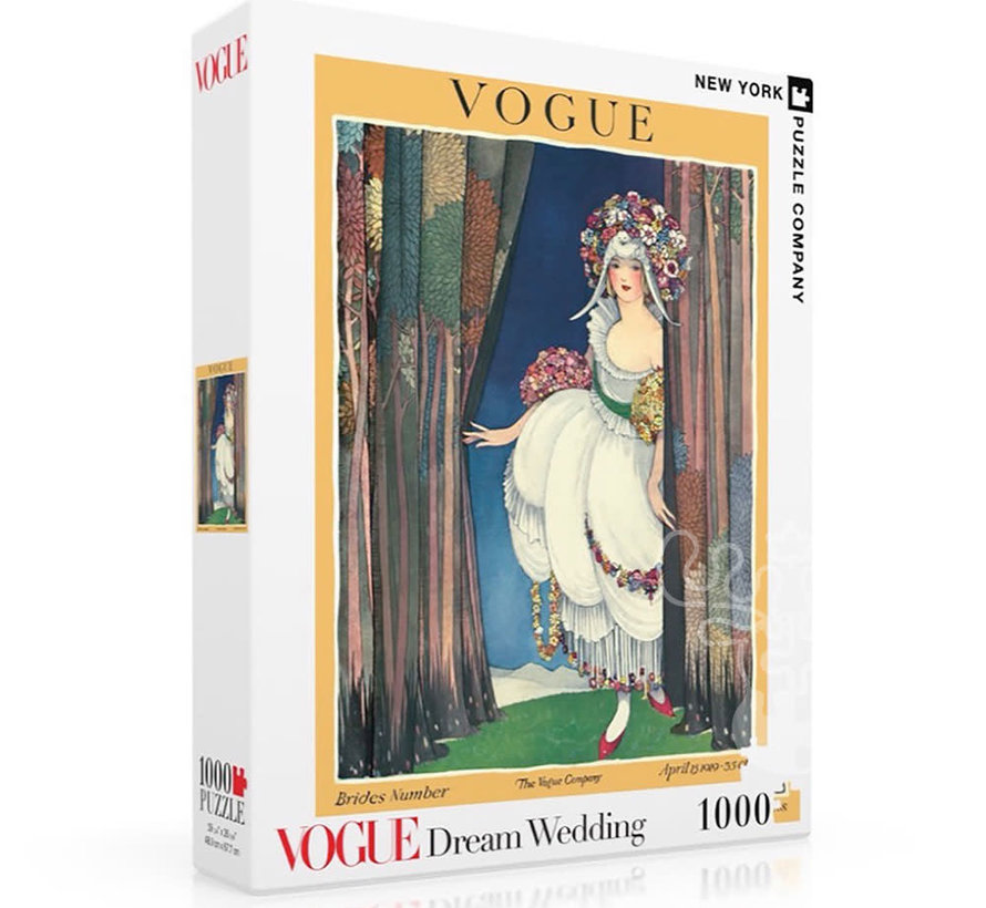 New York Puzzle Co. Vogue: Dream Wedding Puzzle 1000pcs