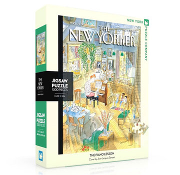 New York Puzzle Company New York Puzzle Co. The New Yorker: The Piano Lesson Puzzle 1000pcs