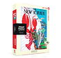 New York Puzzle Co. The New Yorker: Seaside Cafe Puzzle 500pcs