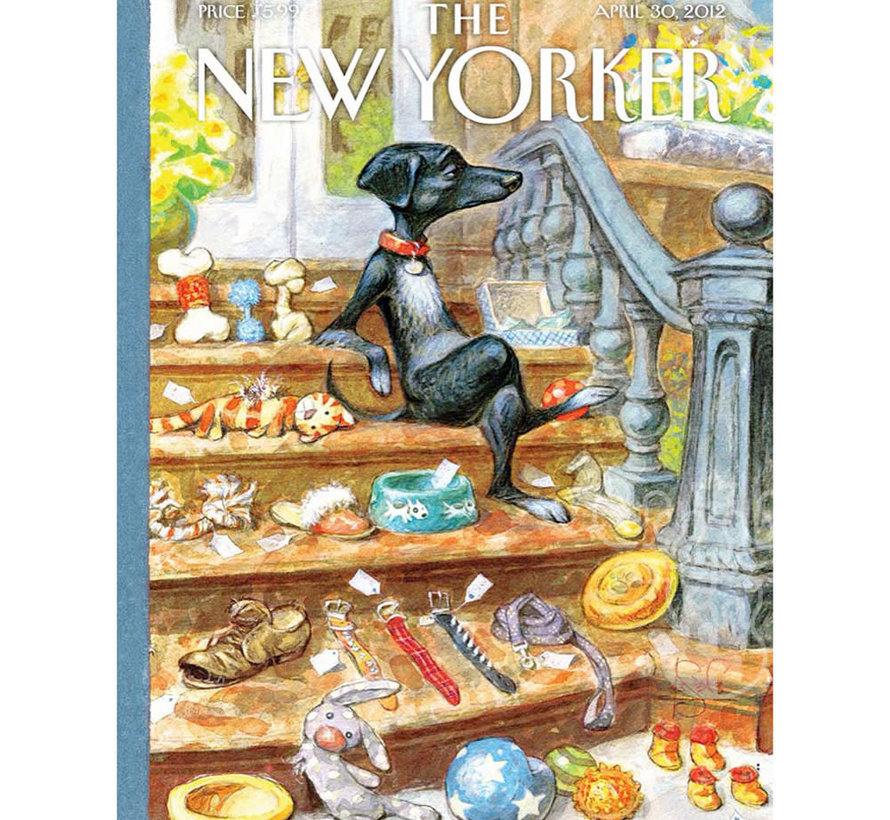 New York Puzzle Co. The New Yorker: Tag Sale Puzzle 1000pcs