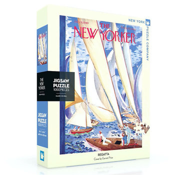 New York Puzzle Company New York Puzzle Co. The New Yorker: Regatta Puzzle 1000pcs