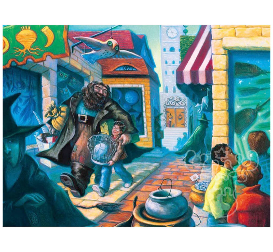 New York Puzzle Co. Harry Potter: Diagon Alley Puzzle 500pcs