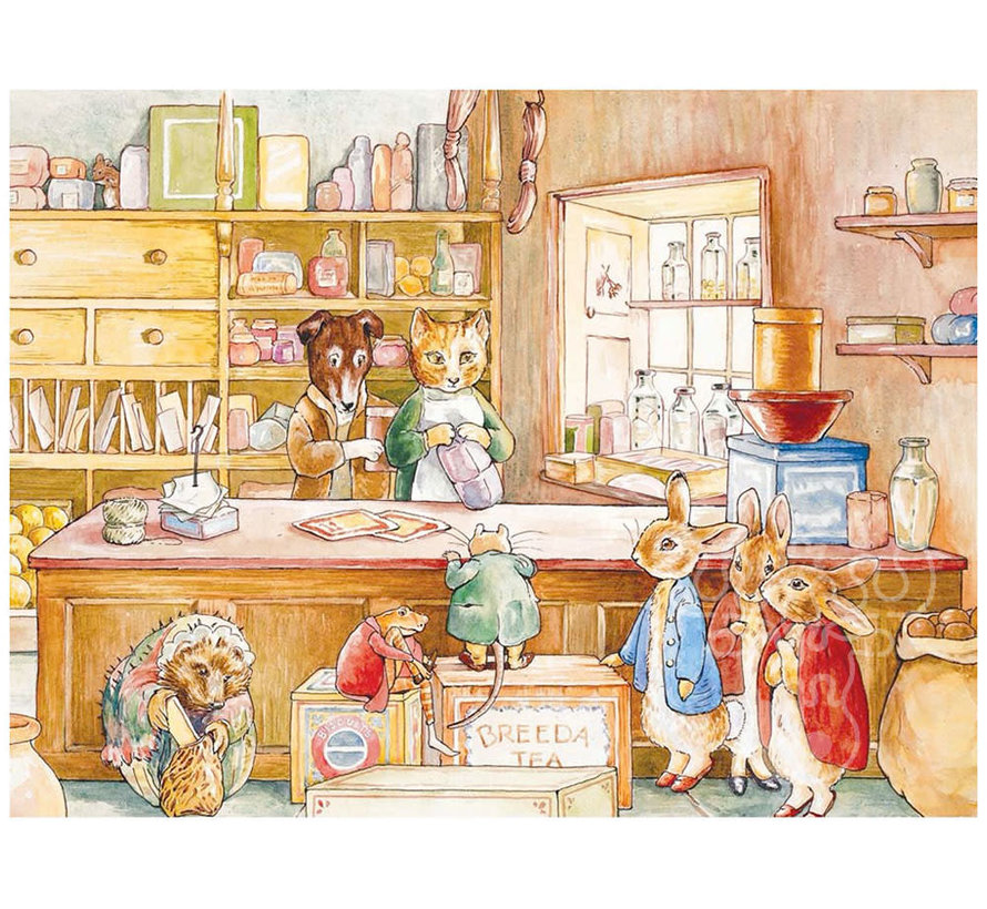 New York Puzzle Co. Peter Rabbit: Ginger & Pickles Puzzle 1000pcs*