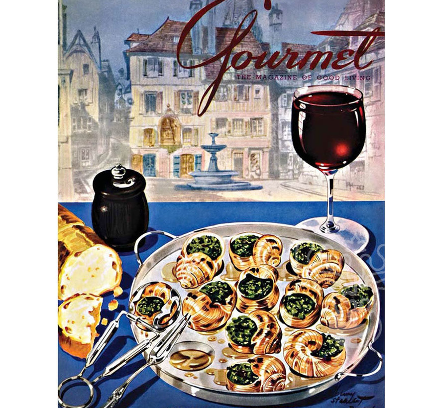 New York Puzzle Co. Gourmet: Escargot Puzzle 1000pcs*