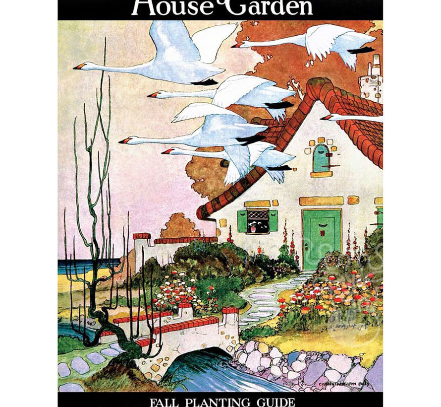 New York Puzzle Co. House & Garden: Swan Cottage Puzzle 1000pcs