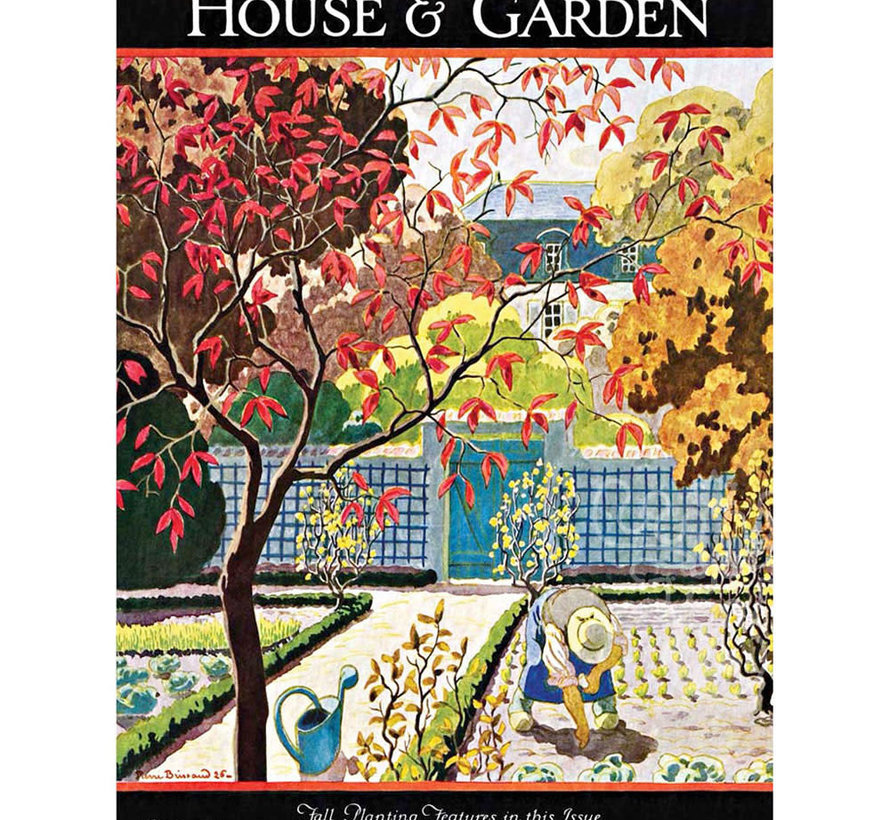 New York Puzzle Co. House & Garden: Fall Planting Puzzle 1000pcs