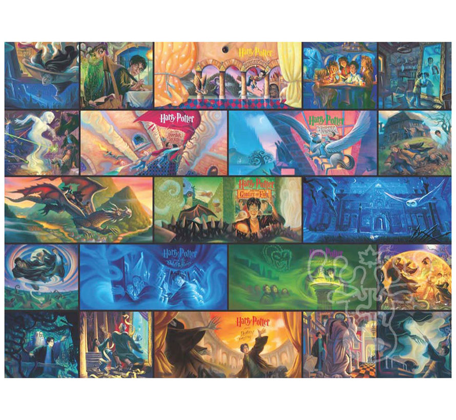 New York Puzzle Co. Harry Potter: Harry Potter Collage Puzzle 1000pcs