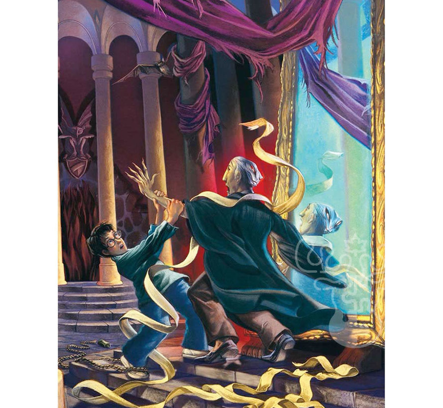 New York Puzzle Co. Harry Potter: Unravelling Quirrell Puzzle 500pcs