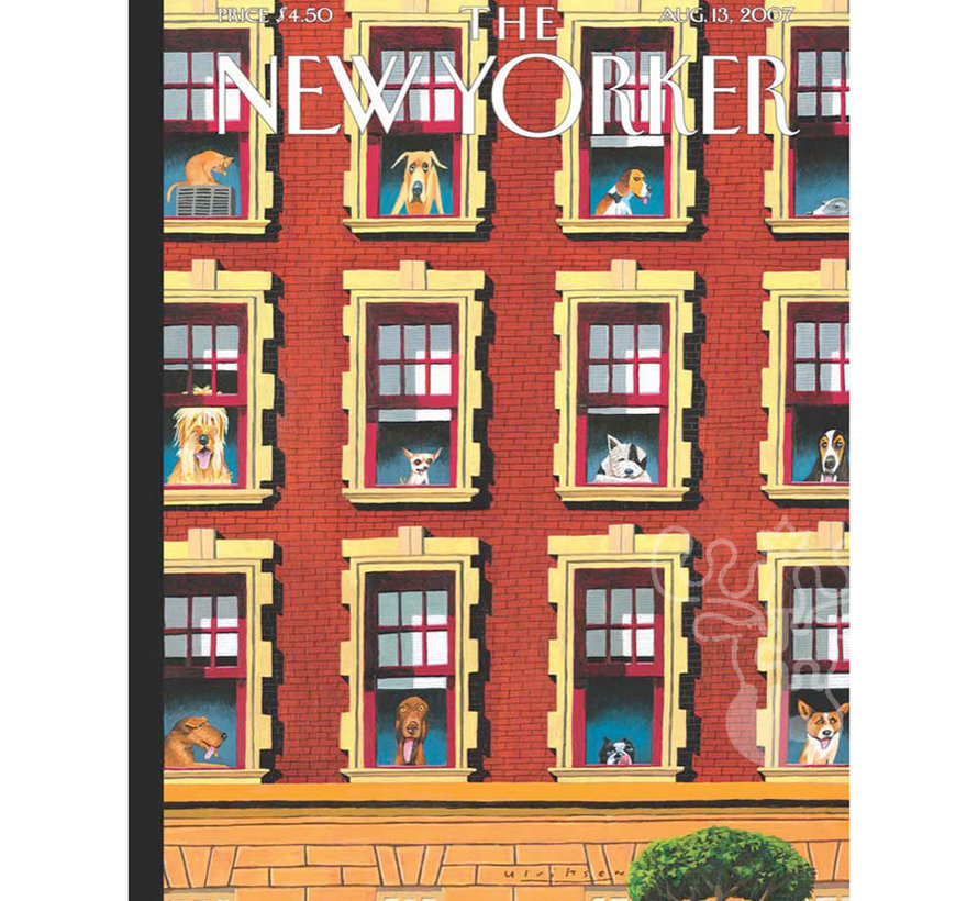 New York Puzzle Co. The New Yorker: Hot Dogs Puzzle 1000pcs