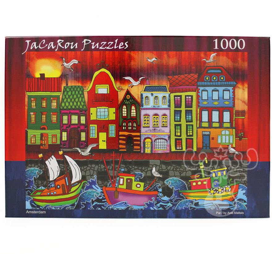 JaCaRou Amsterdam Puzzle 1000pcs