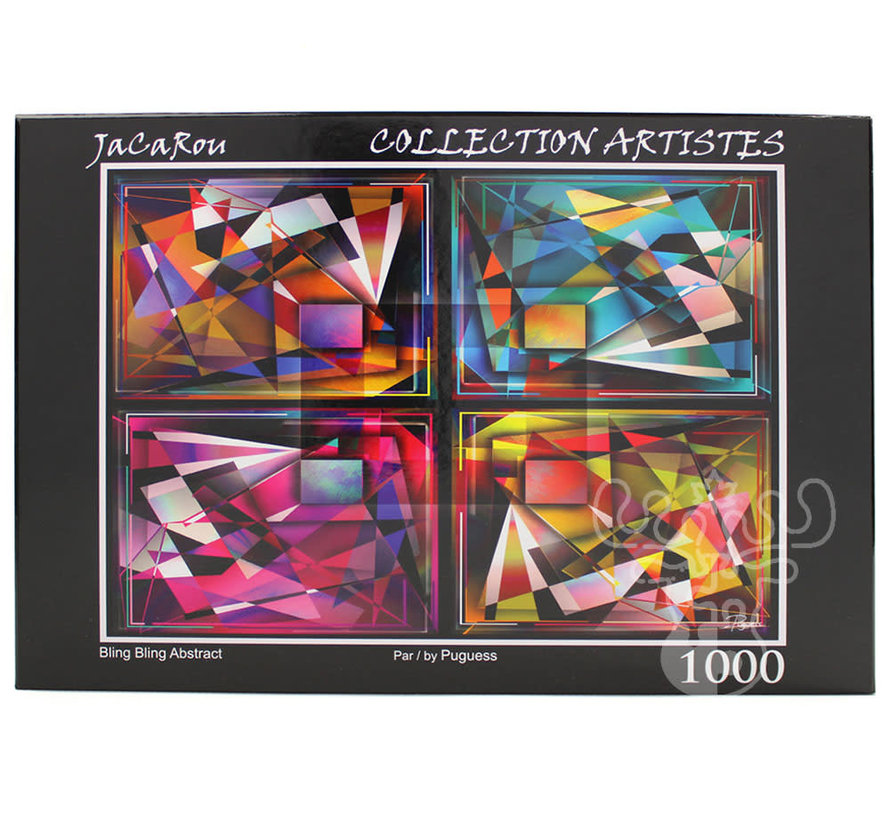 JaCaRou Bling Bling Abstract Puzzle 1000pcs