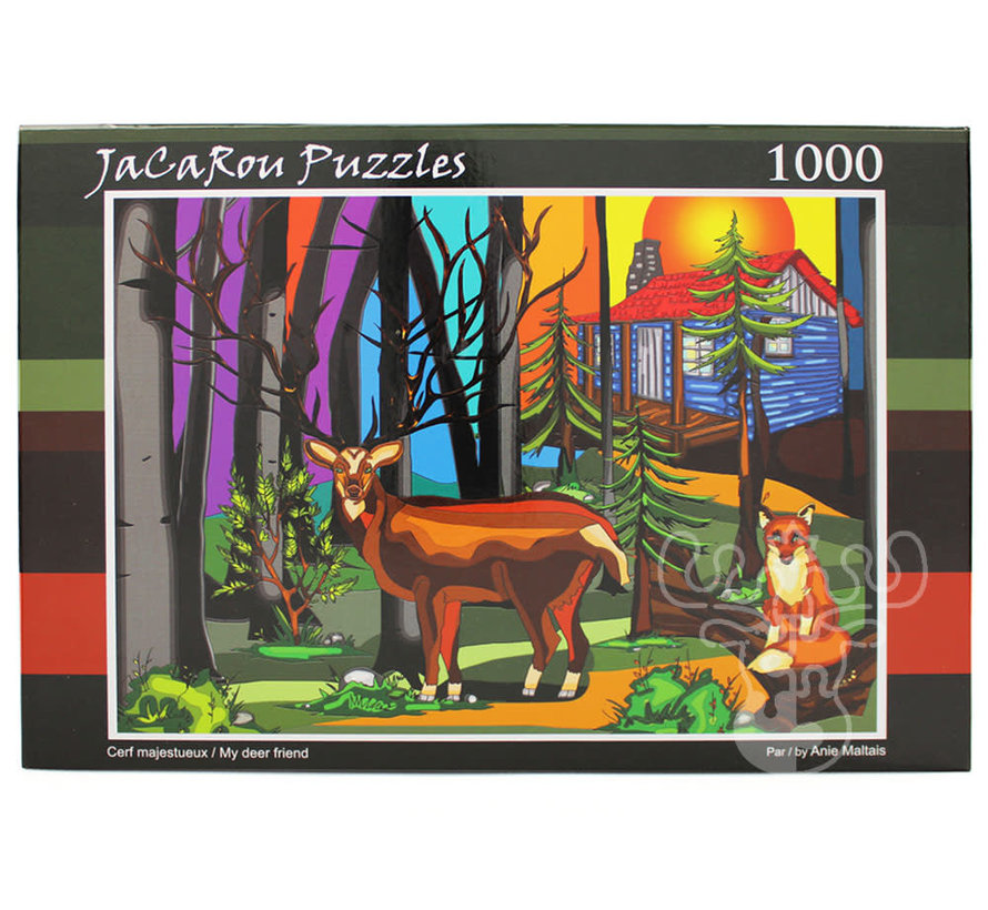 JaCaRou My Deer Friend Puzzle 1000pcs