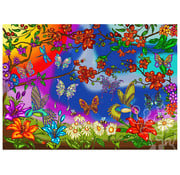 JaCaRou Puzzles JaCaRou Butterflies and Hummingbirds Puzzle 1000pcs
