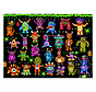 JaCaRou 25 Little Monsters and 1 Chicken Puzzle 1000pcs