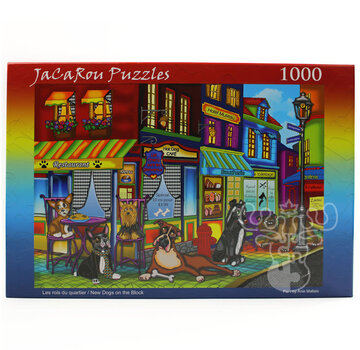 JaCaRou Puzzles JaCaRou New Dogs on the Block Puzzle 1000pcs