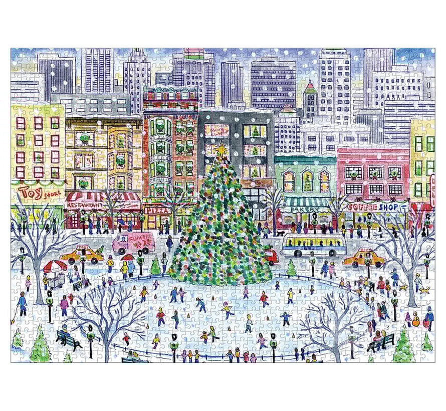 Galison Christmas in the City Puzzle 1000pcs Puzzles Canada