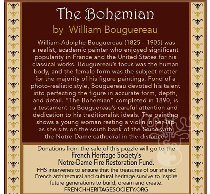 Art & Fable The Bohemian Puzzle 500pcs