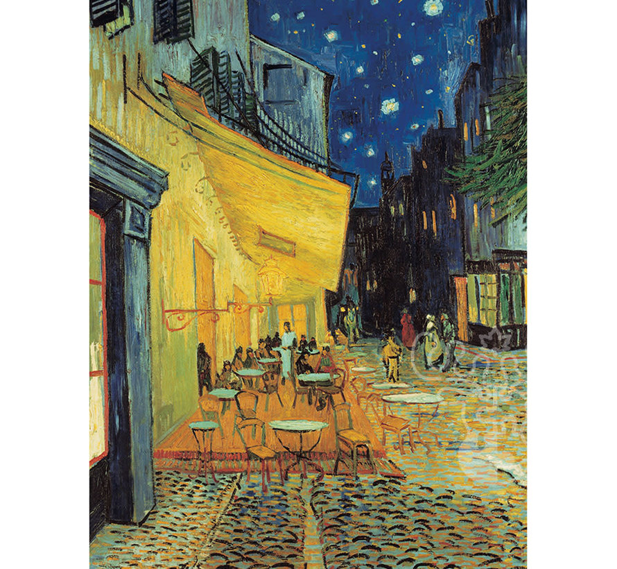 Clementoni Museum: Van Gogh - Cafe Terrace at Night Puzzle 1000pcs - ORIGINAL BOX SIZE