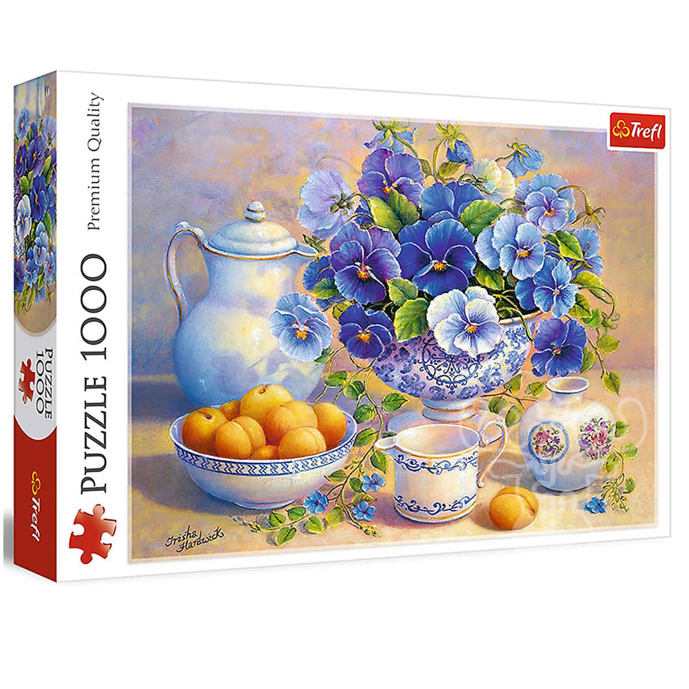 Trefl Blue Bouquet Puzzle 1000pcs Puzzles Canada