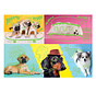FINAL SALE Trefl Neon Color Line: Far Out Dogs Puzzle 1000pcs