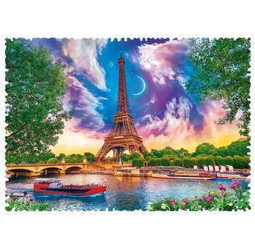 Trefl Trefl Crazy Shapes! Sky Over Paris Puzzle 600pcs