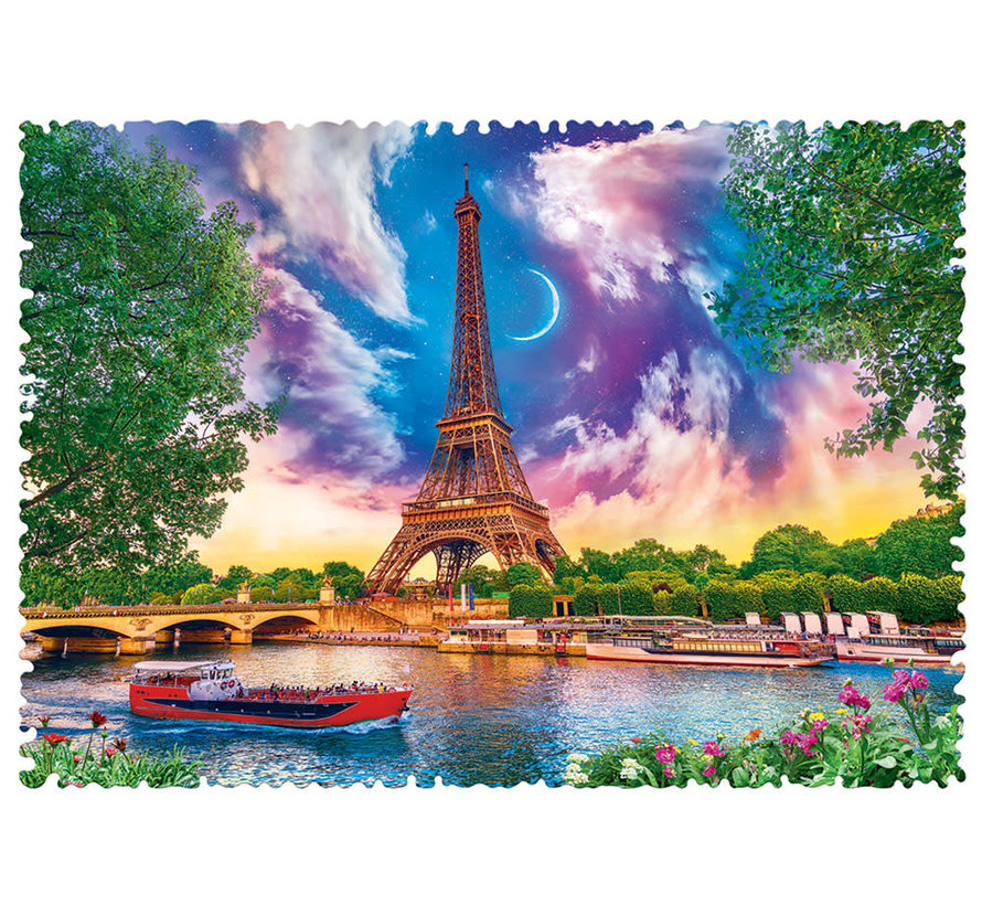 Trefl Crazy Shapes! Sky Over Paris Puzzle 600pcs