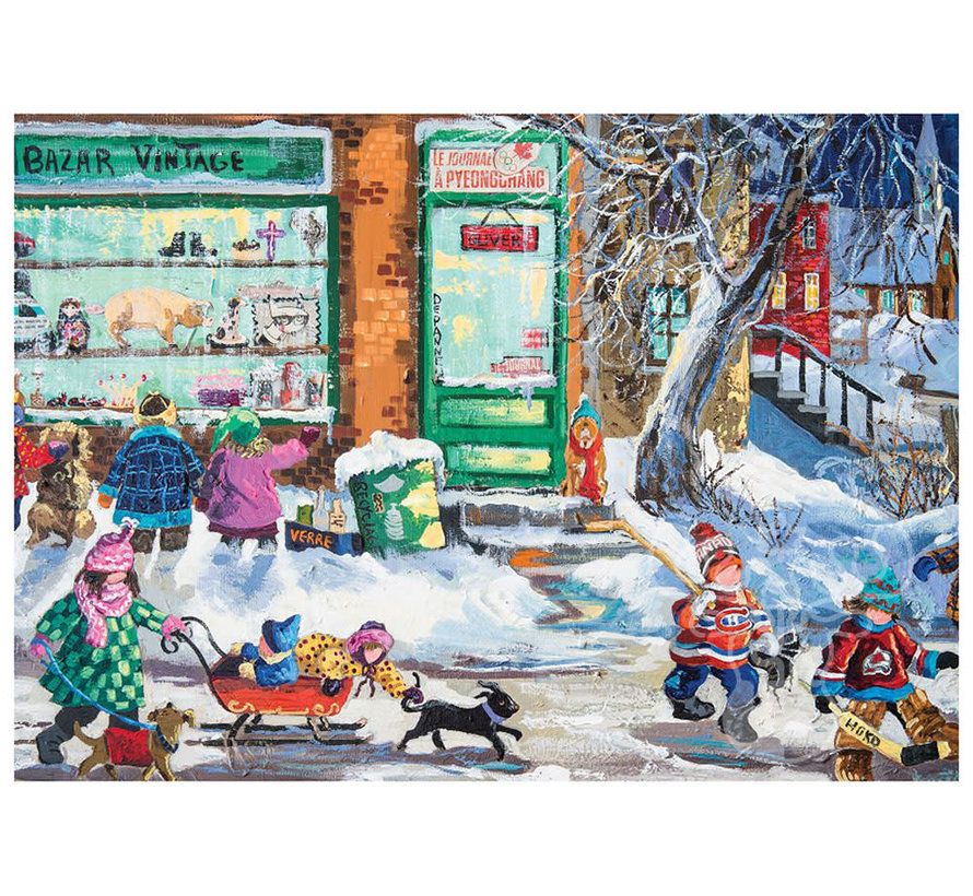 FINAL SALE Pierre Belvedere Paquin: Vintage Bazaar Puzzle 1000pcs