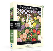 New York Puzzle Company New York Puzzle Co. House & Garden: Floral Trellis Puzzle 1000pcs