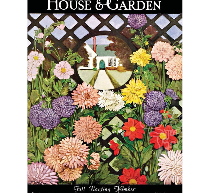 New York Puzzle Co. House & Garden: Floral Trellis Puzzle 1000pcs