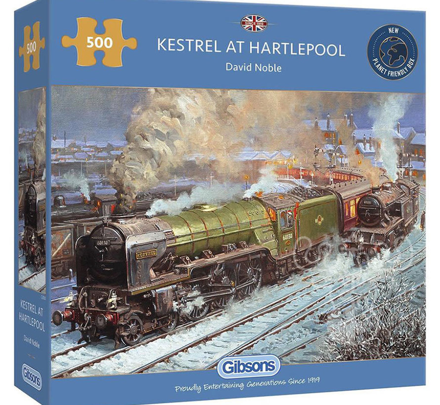 Gibsons Kestrel at Hartlepool Puzzle 500pcs RETIRED