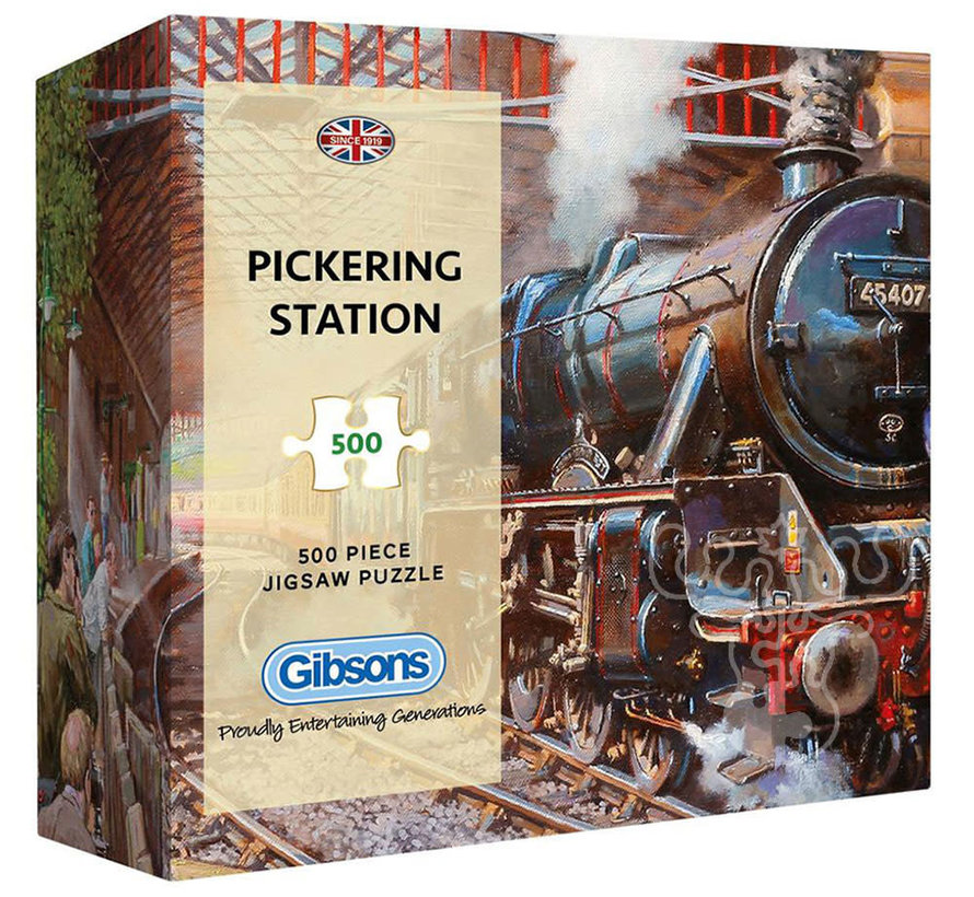 Gibsons Pickering Station Puzzle 500pcs