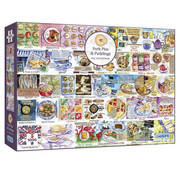 Gibsons Gibsons Pork Pies & Puddings Puzzle 1000pcs