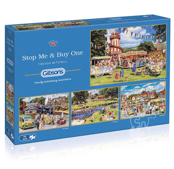 Gibsons Gibsons Stop Me & Buy One Puzzle 4 x 500pcs