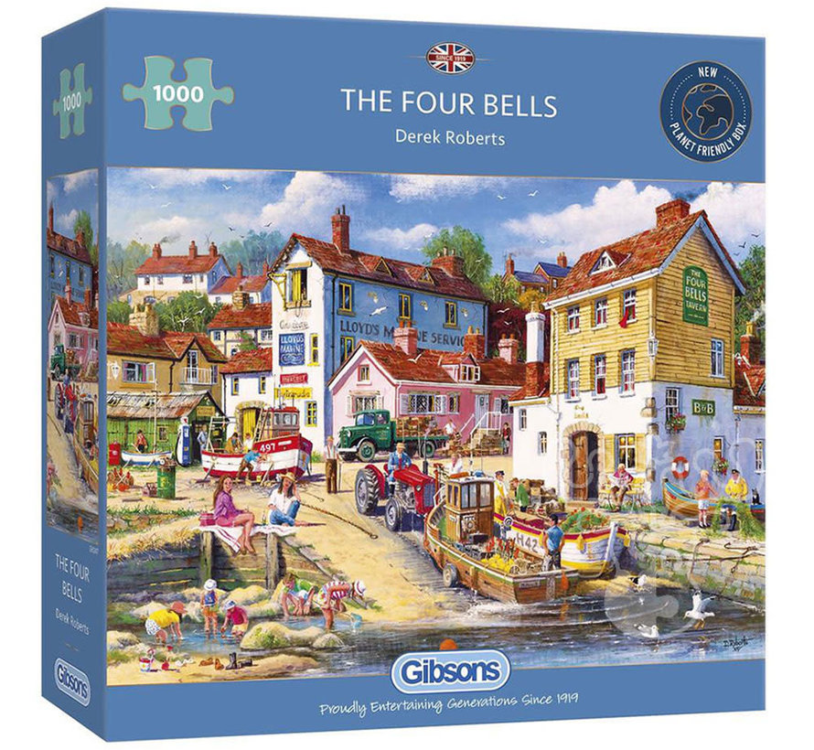 Gibsons The Four Bells Puzzle 1000pcs