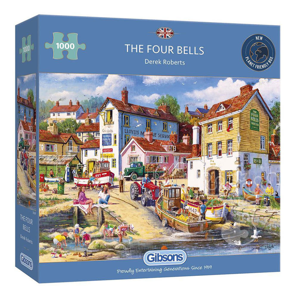 Gibsons The Four Bells Puzzle 1000pcs Puzzles Canada