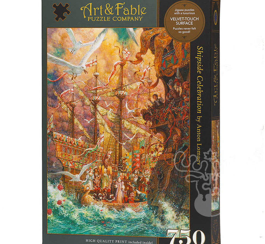 Art & Fable Shipside Celebration Puzzle 750pcs