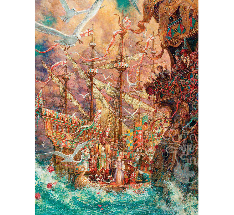 Art & Fable Shipside Celebration Puzzle 750pcs