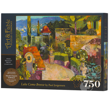 Art & Fable Puzzle Company Art & Fable Lake Como Breeze Puzzle 750pcs