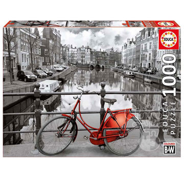 Educa Borras Educa Black & White Amsterdam Puzzle 1000pcs
