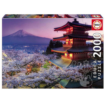 Educa Borras Educa Mount Fuji, Japan Puzzle 2000pcs
