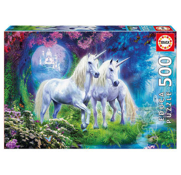 Educa Borras Educa Forest Unicorns Puzzle 500pcs