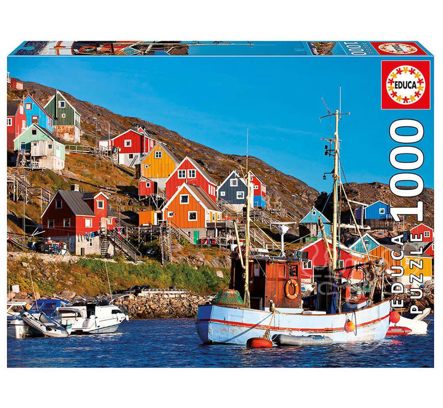 Educa Nordic Houses Puzzle 1000pcs