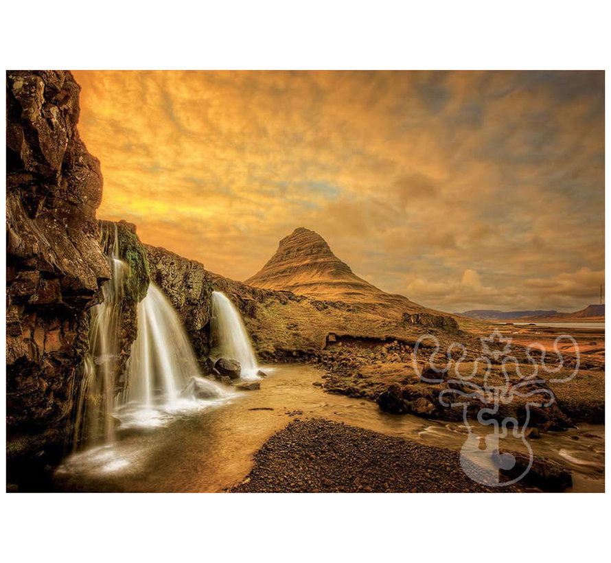 Educa Kirkjufellsfoss Waterfall, Iceland Puzzle 1000pcs
